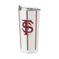 FL State 20oz Thin Stripe Powder Coat Tumbler