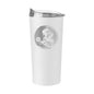 FL State 20oz Etch White Powder Coat Tumbler