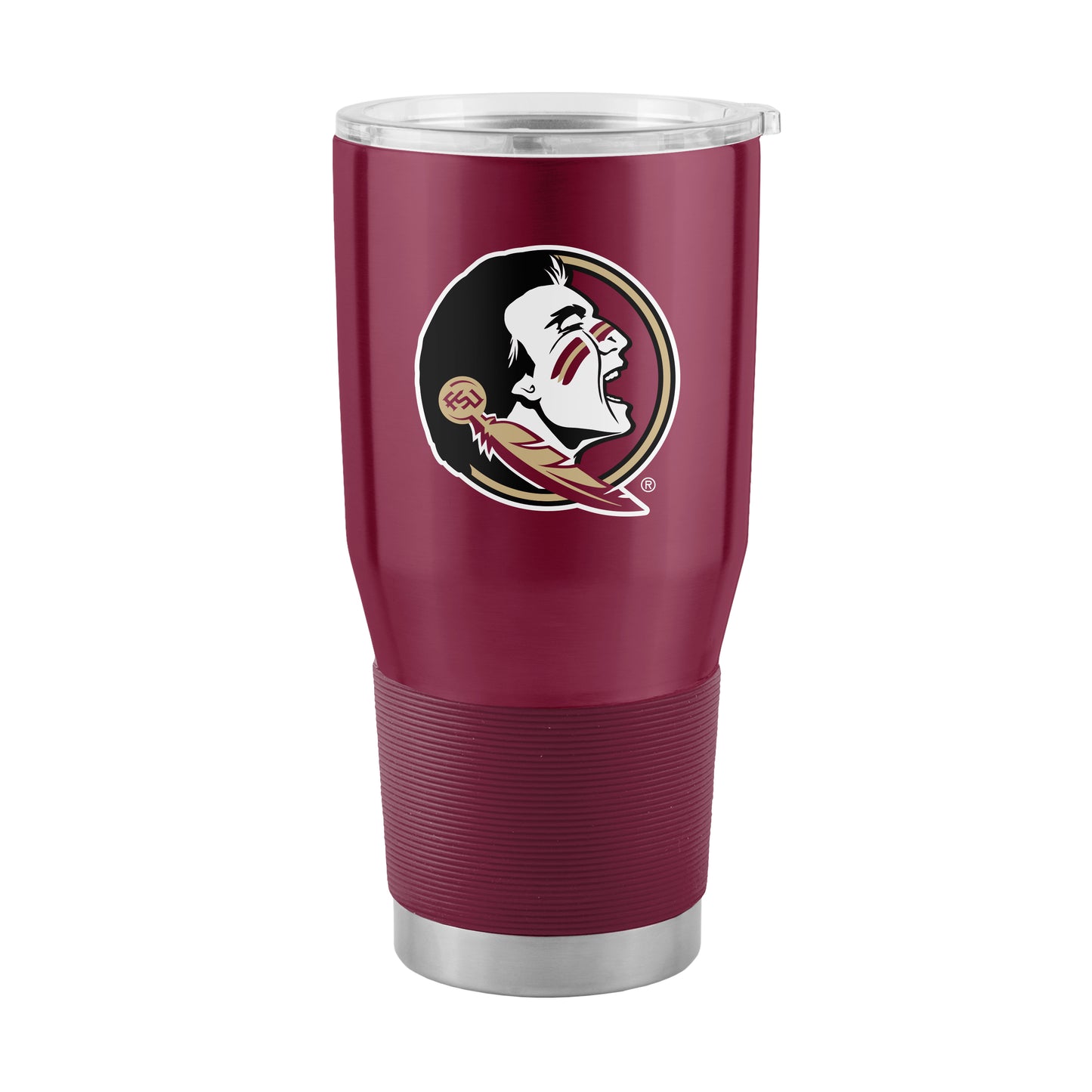 FL State Seminole Head 30oz Gameday Stainless Tumbler