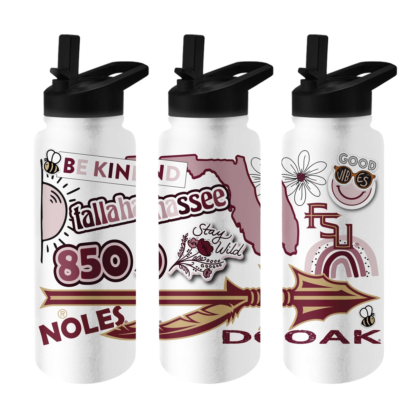 FL State 34oz Native Quencher Bottle