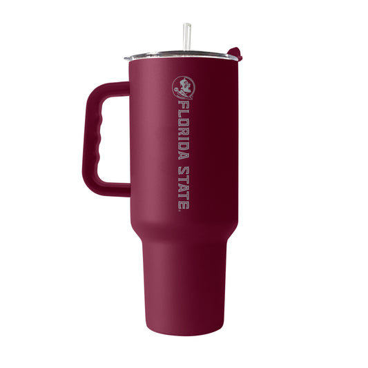 FL State 40oz Etch Powder Coat Tumbler