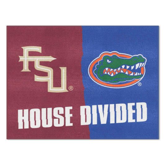 House Divided Mat - Florida State / Florida