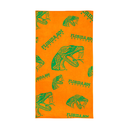 Florida A&M Beach Towel 38x72