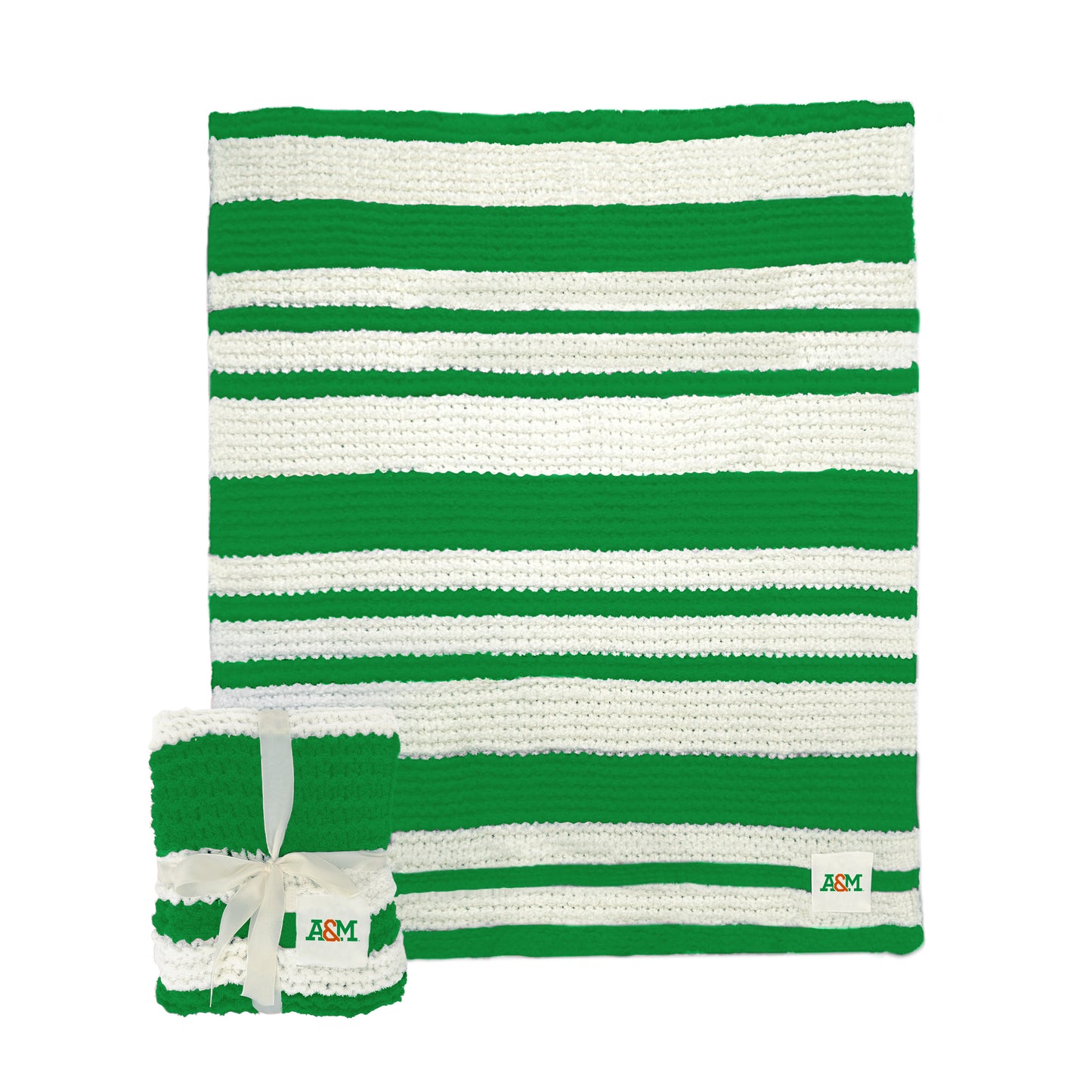 Florida A&M Cable Knit Throw 50x60