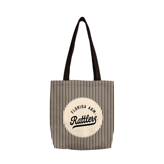 Florida A&M Classic Black Canvas Tote