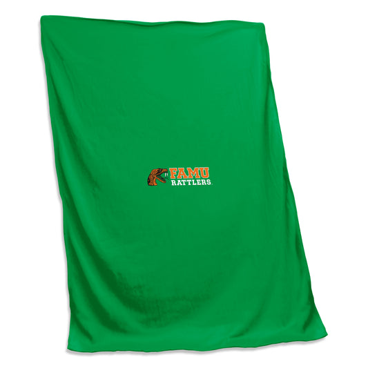 Florida A&M Screened Sweatshirt Blanket