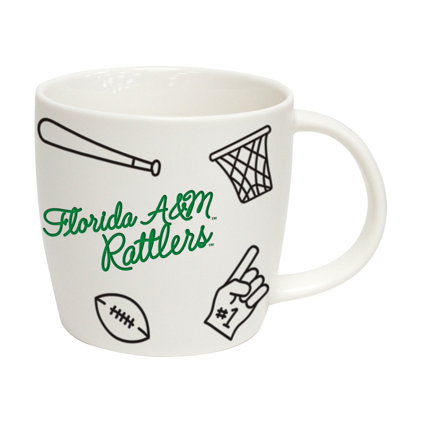 Florida A&M 18oz Multi-Sport Playmaker Mug