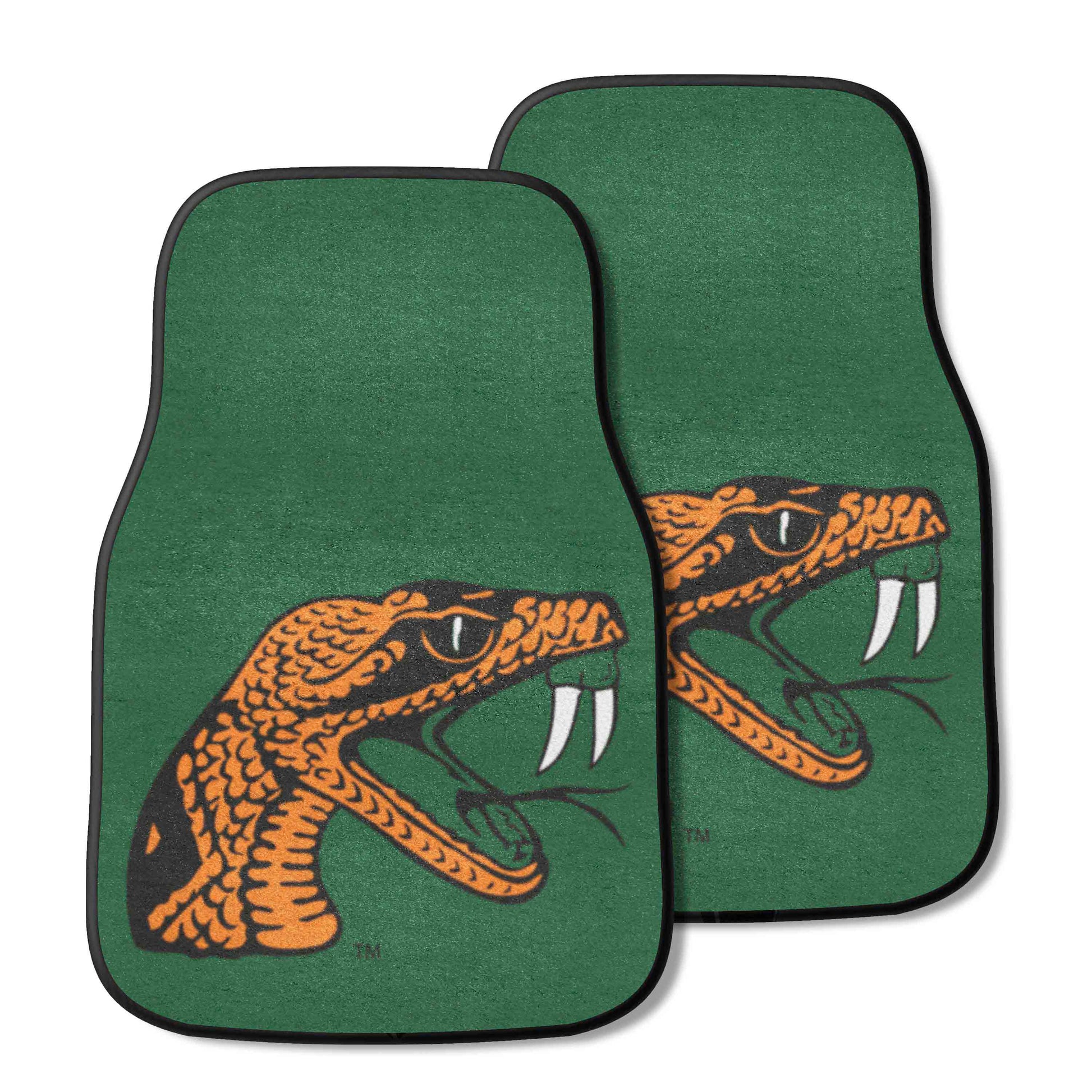 Florida A & M 2-pc Carpet Car Mat Set