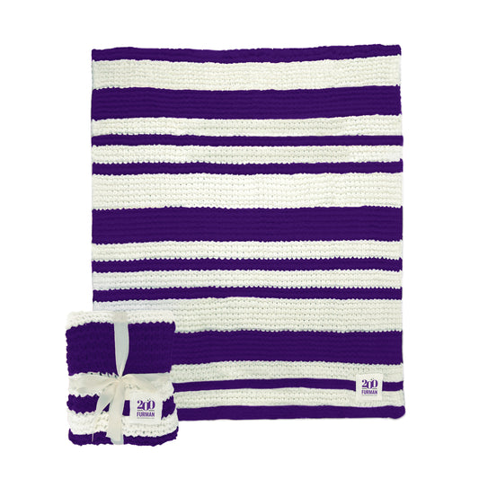 Furman Bi-Centennial Cable Knit Throw 50x60