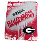 Georgia Classic Graffiti Fleece Throw
