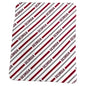 Georgia Classic Vertical Stripe Fleece Throw