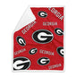 Georgia 50x60 Repeating Plush Sherpa Throw