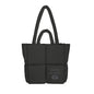 Georgia Black Puff Tote