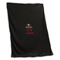 Georgia Football Black Screened Sweatshirt Blanket