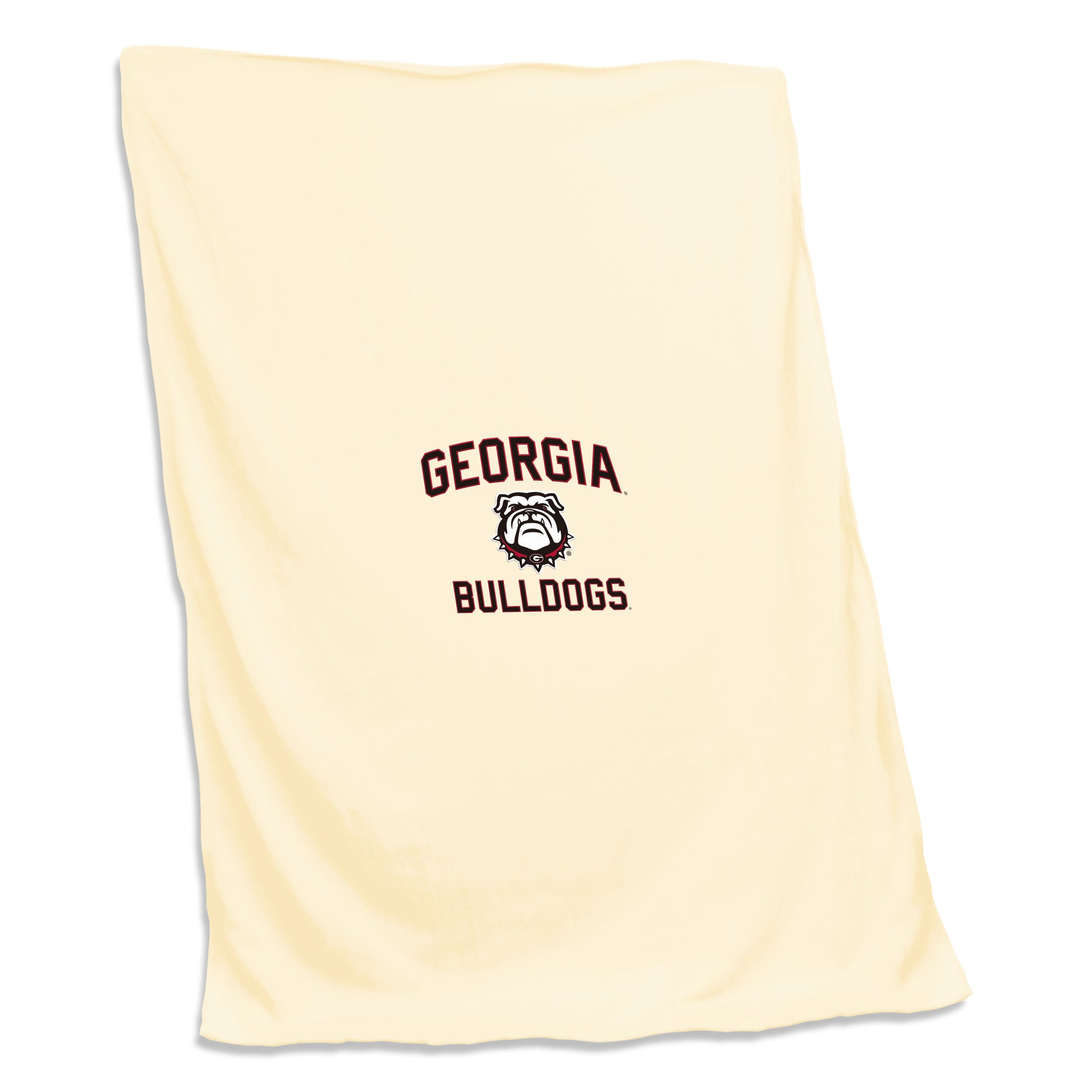 Georgia Oatmeal Screened Sweatshirt Blanket