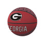 Georgia Repeating Logo Mini-Size Rubber Basketball