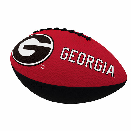 Georgia Combo Logo Junior-Size Rubber Football
