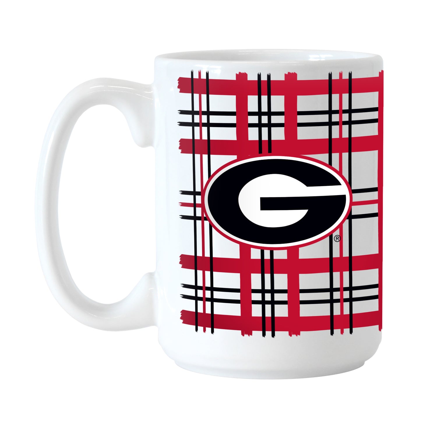 Georgia 15oz Plaid Sublimated Mug