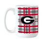 Georgia 15oz Plaid Sublimated Mug