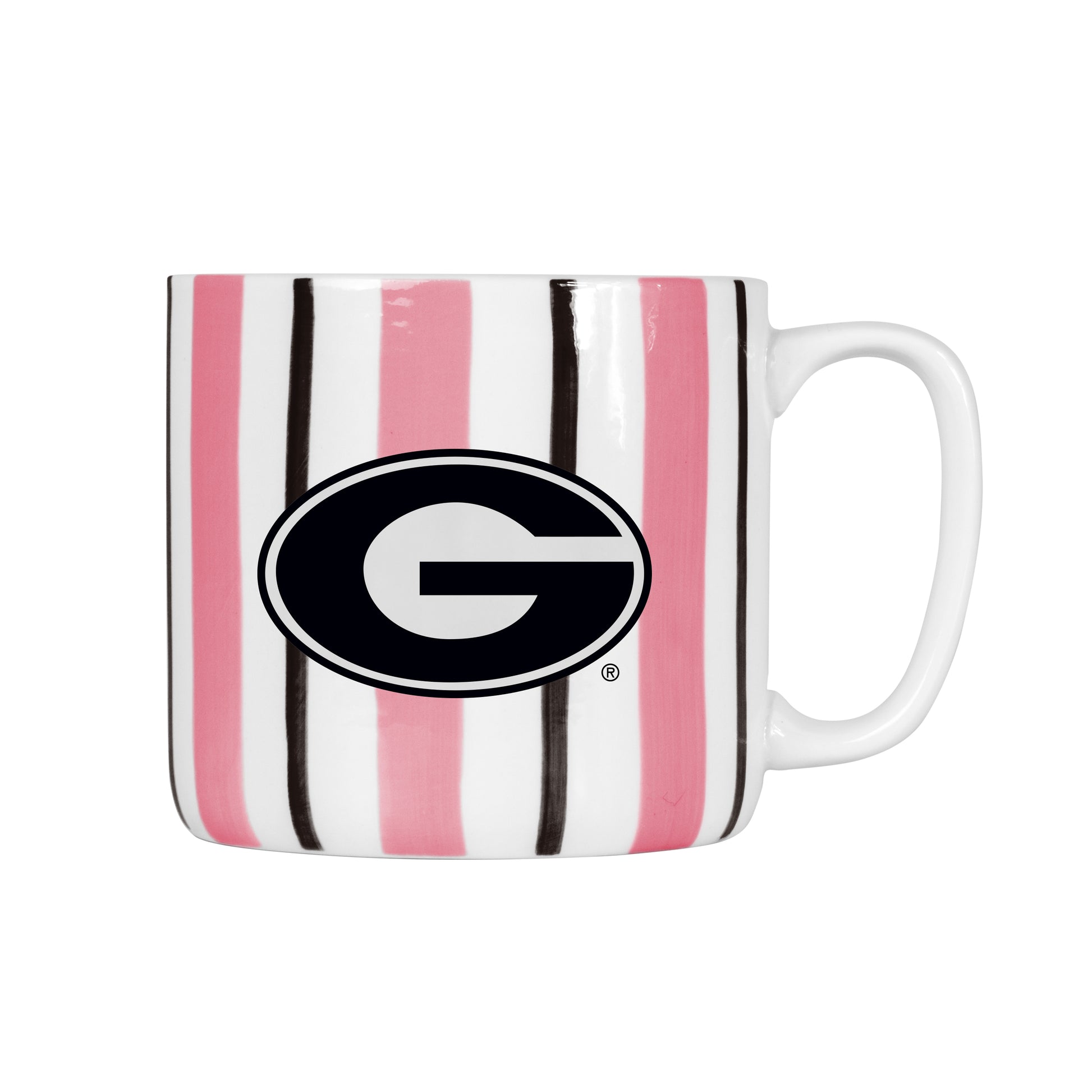 Georgia 16oz Brushstroke Stripe Mug