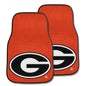 University of Georgia 2-pc Carpet Car Mat Set