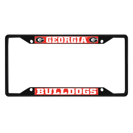 University of Georgia Black License Plate Frame
