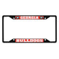 University of Georgia Black License Plate Frame