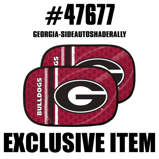 University Of Georgia Side Auto Shade Rally