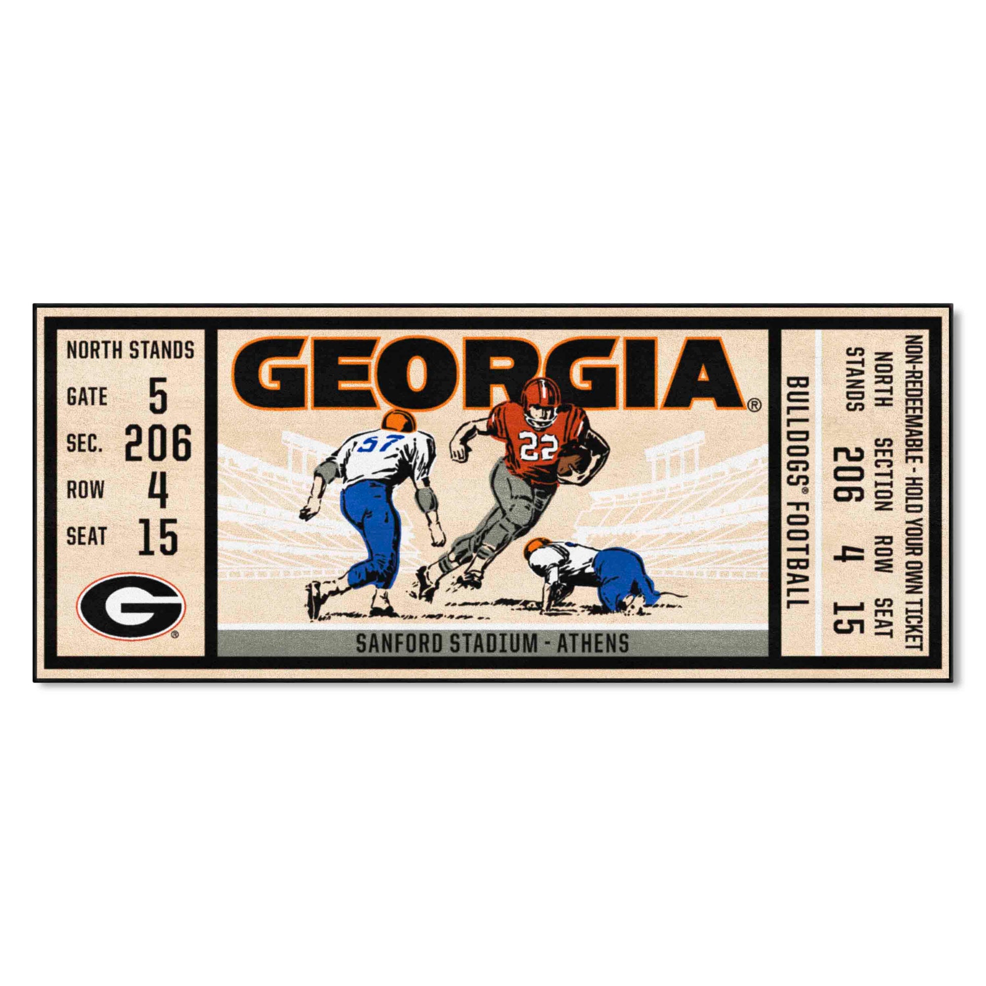 University of Georgia Ticket Runner