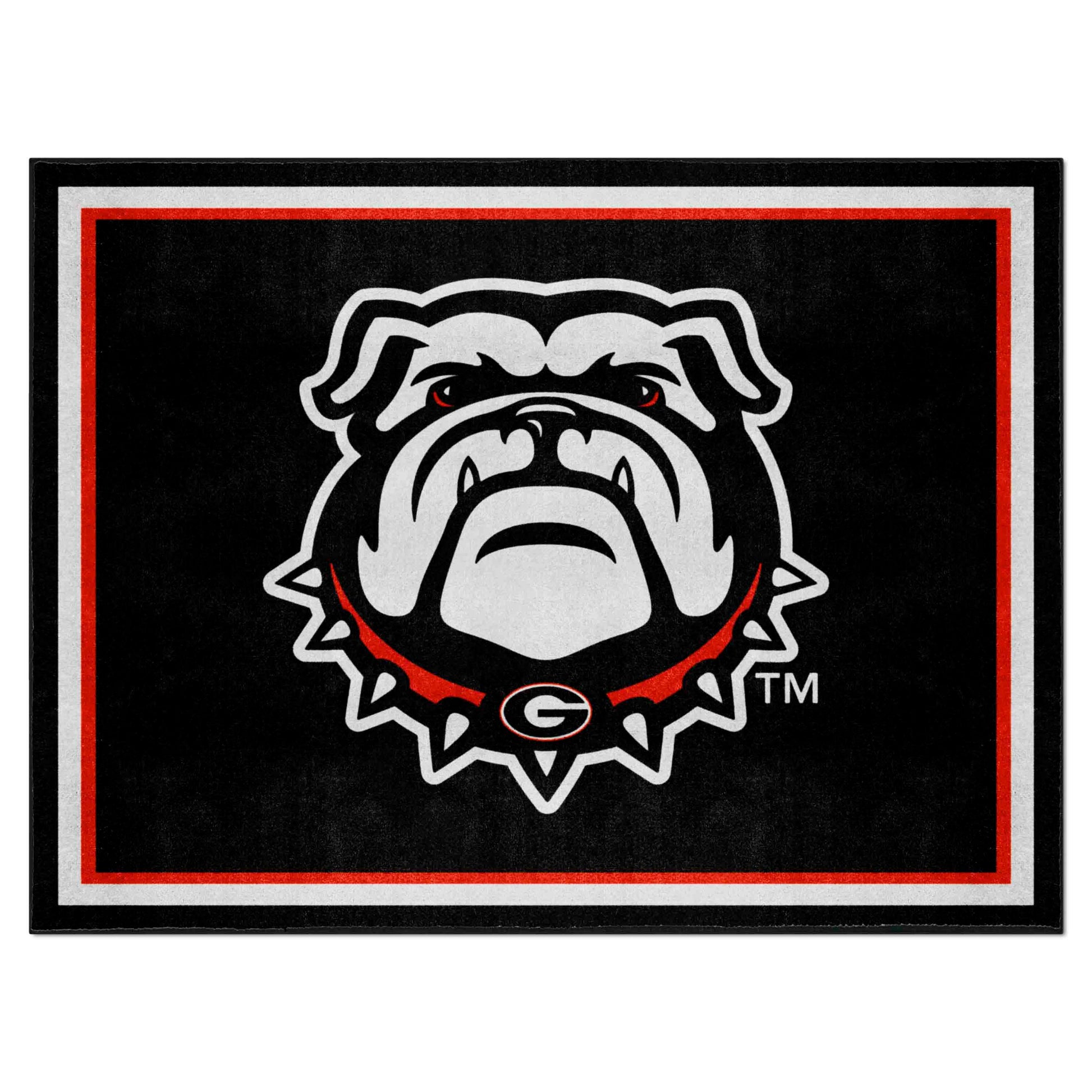 University of Georgia 8x10 Rug