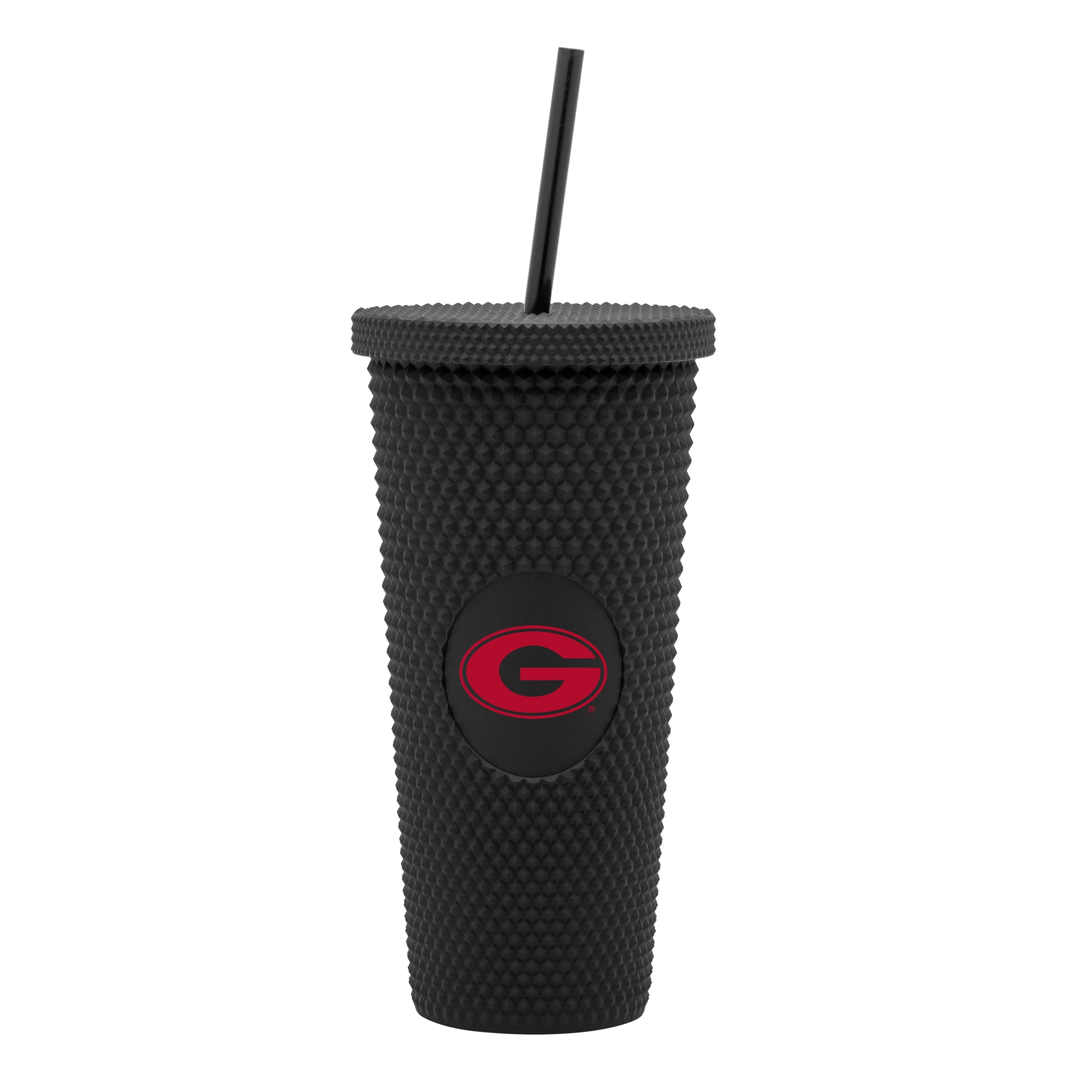 Georgia Black 24oz Studded Tumbler