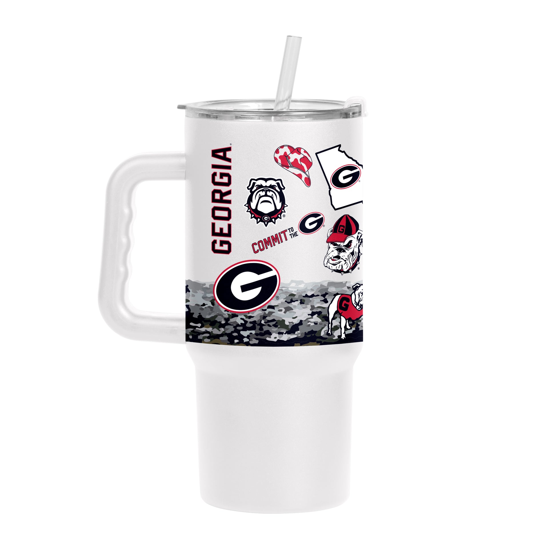 Georgia 24oz Native Tumbler w/Handle