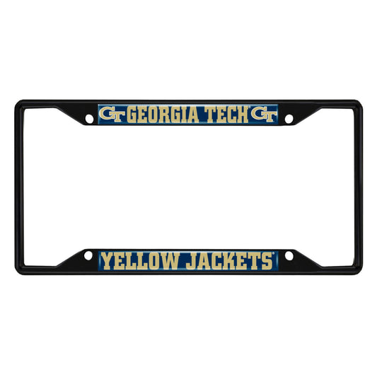 Georgia Tech Black License Plate Frame