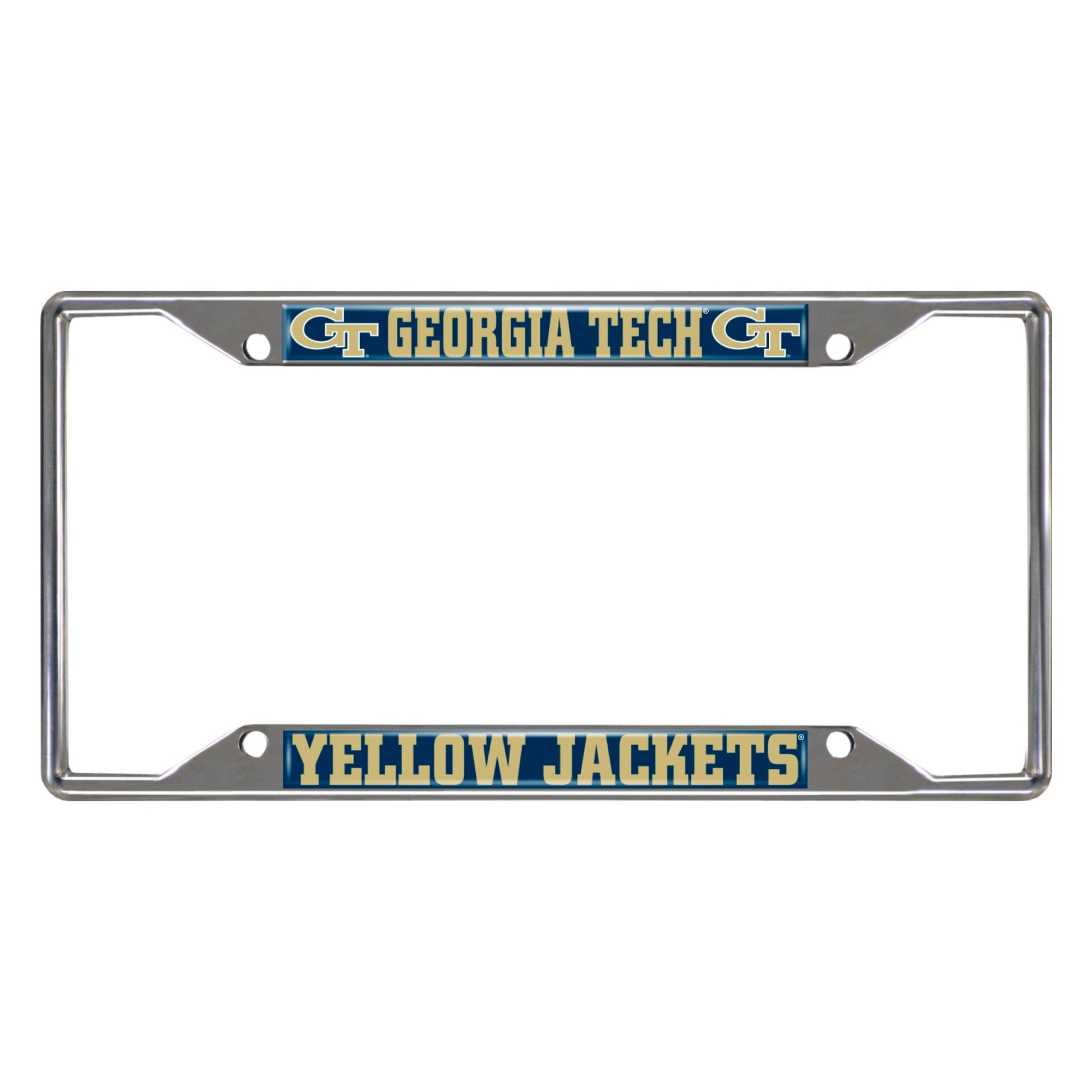 Georgia Tech Yellow Jackets License Plate Frame 6.25x12.25