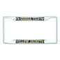 Georgia Tech-White License Plate Frame