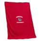 Gonzaga Screened Red Sweatshirt Blanket