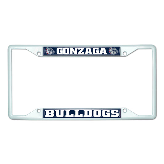 Gonzaga University White License Plate