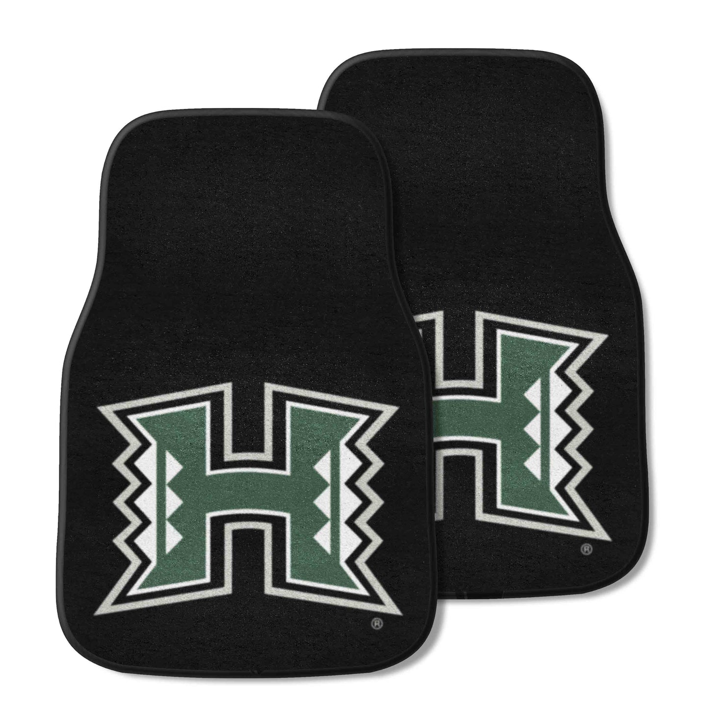 University of Hawaii 2-pc Carpet Car Mat Set