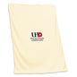 Houston Downtown Oatmeal Screened Sweatshirt Blanket