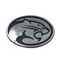 University of Houston Plastic Chrome Emblem