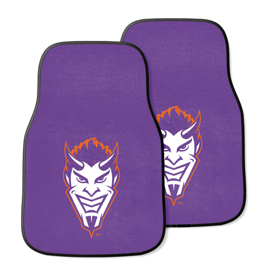 DISCONTINUED Northwestern State  2-pc Carpet Car Mat Set