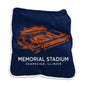 Illinois Alternate Raschel Throw