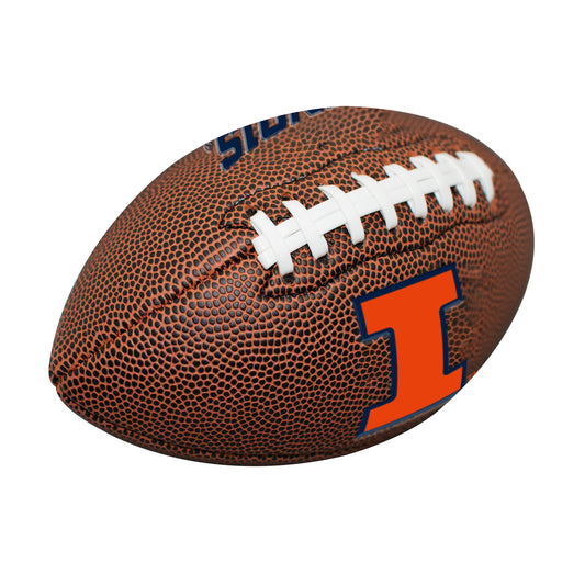 Illinois Mini Size Composite Football