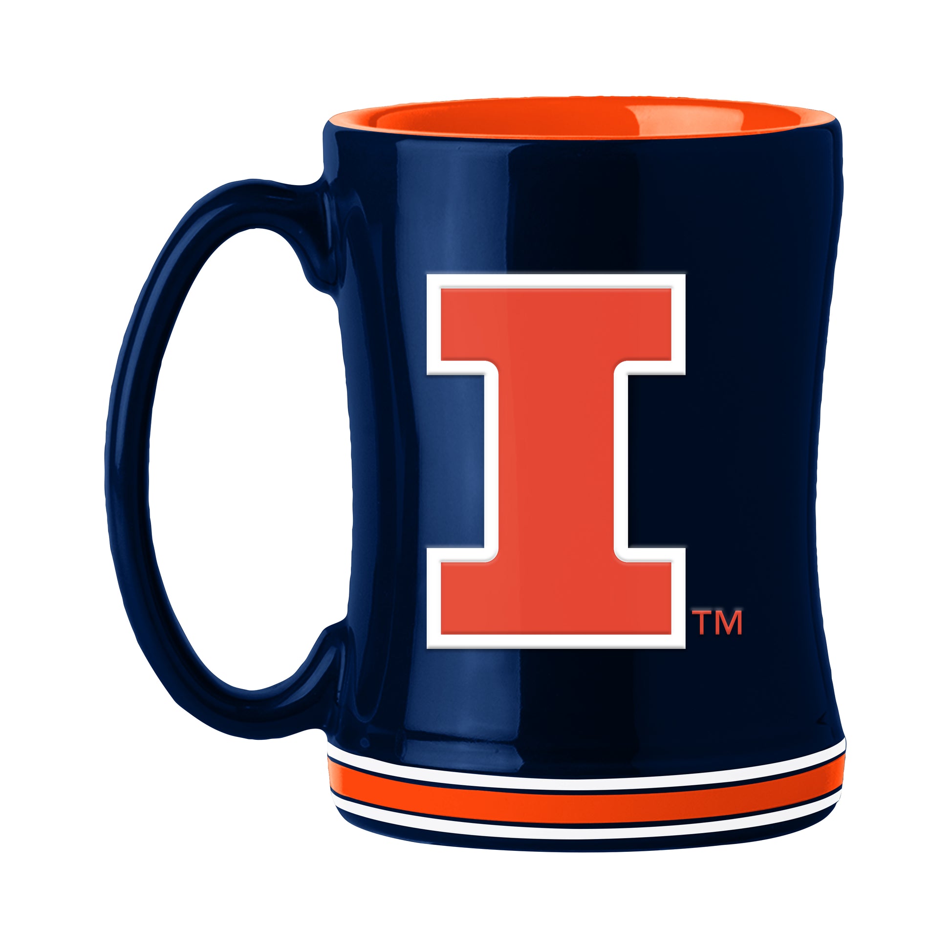Illinois Navy 14oz Relief Mug