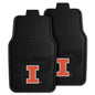 University of Illinois 2-pc Vinyl Car Mat Set
