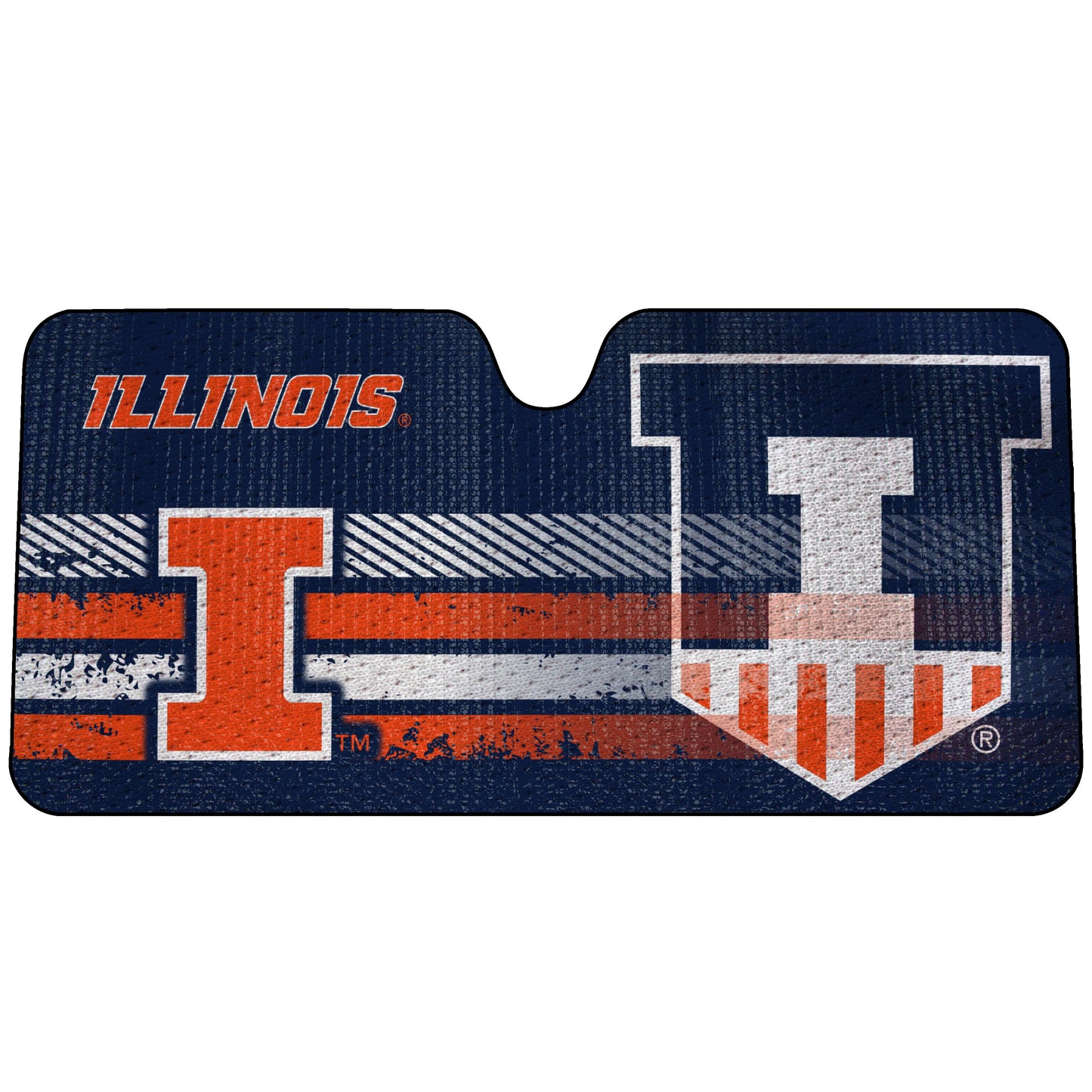 Illinois Windshield Sun Shade