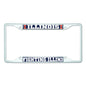 Illinois-White License Plate Frame