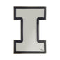 University of Illinois Plastic Chrome Emblem