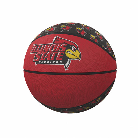 IL State Mini-Size Rubber Basketball