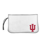 Indiana Clear Black Wristlet